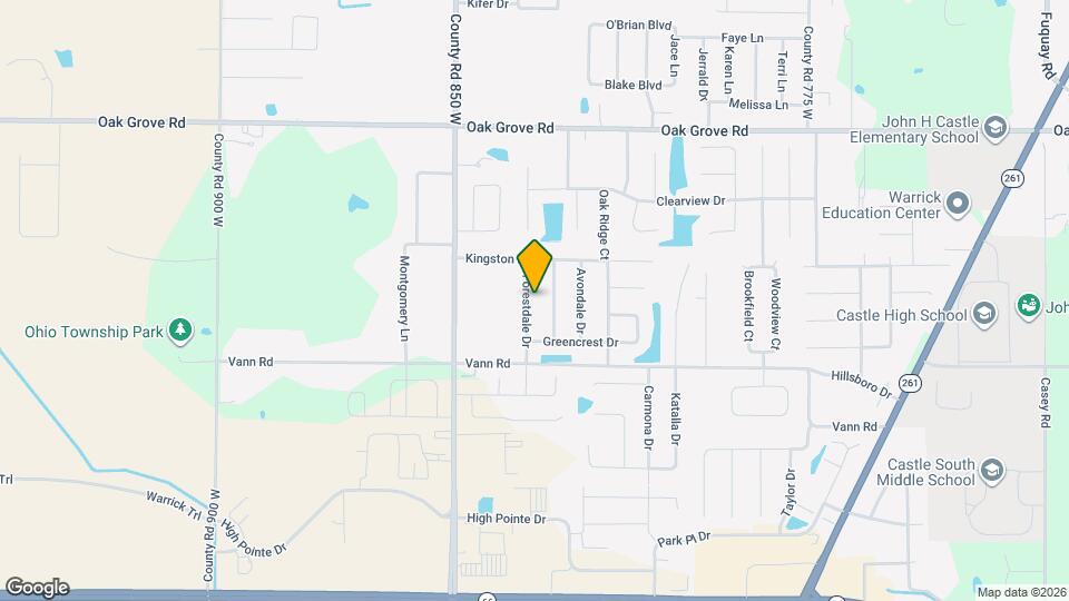 3366 Forestdale Dr Map and Location Details