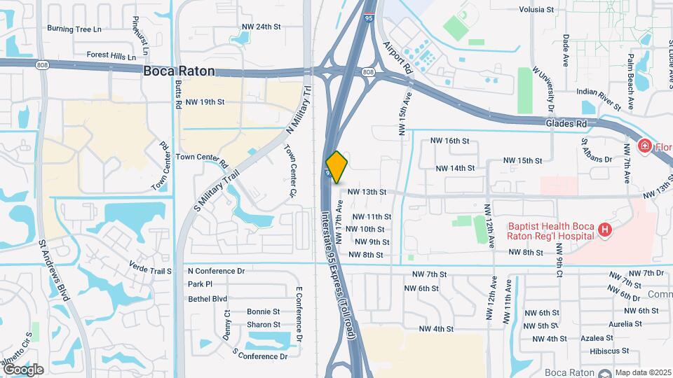 1311 NW 17th Ave Map and Location Details