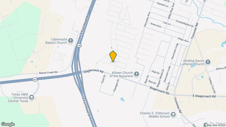 519 Tooter St Map and Location Details