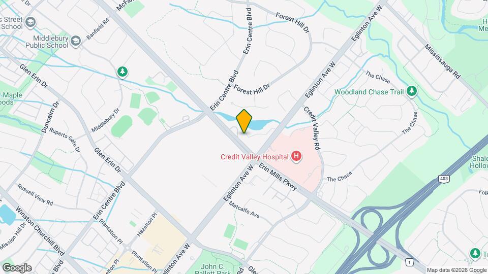 2495 Eglinton Ave W Map and Location Details