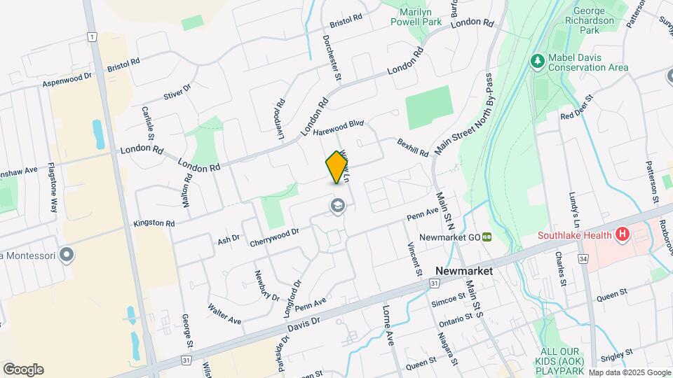 275 Silverbirch Dr Map and Location Details