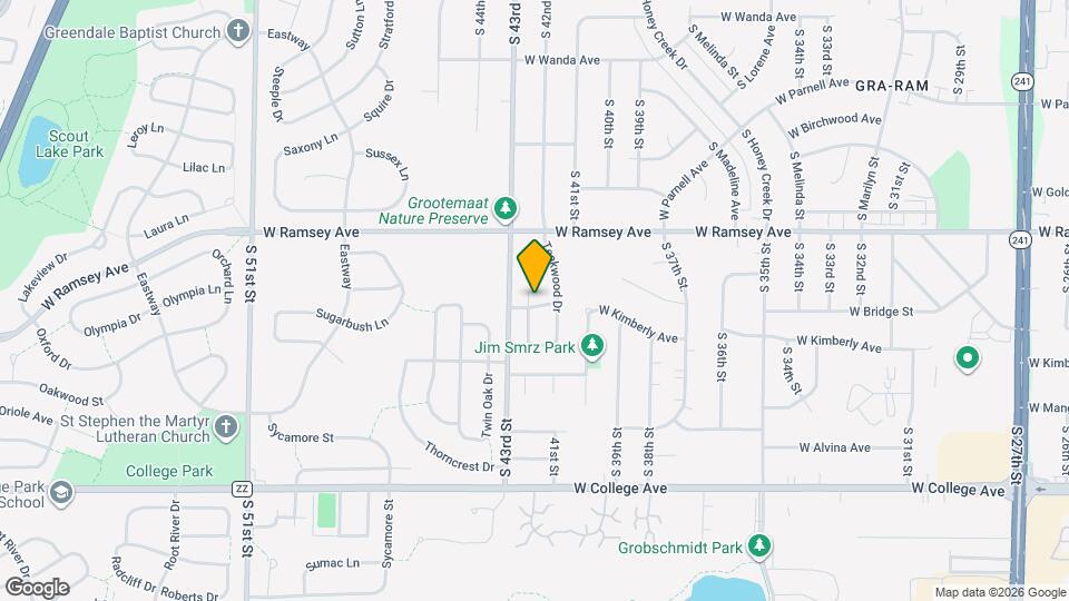 4260 Tumblewood Ln Map and Location Details