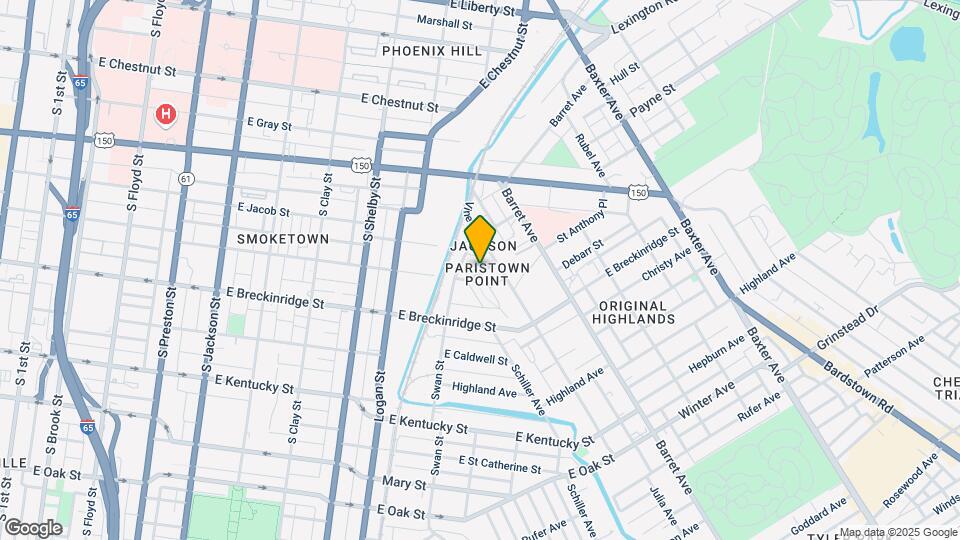 1025 Lampton St Mapa y Detalles de la Ubicación