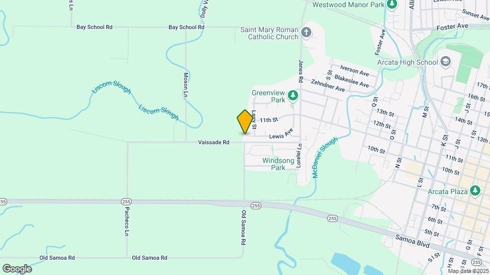2580 Vaissade Rd Map and Location Details