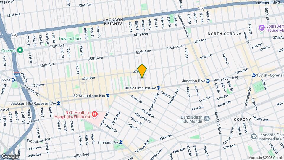 3736 88th St Mapa y Detalles de la Ubicación