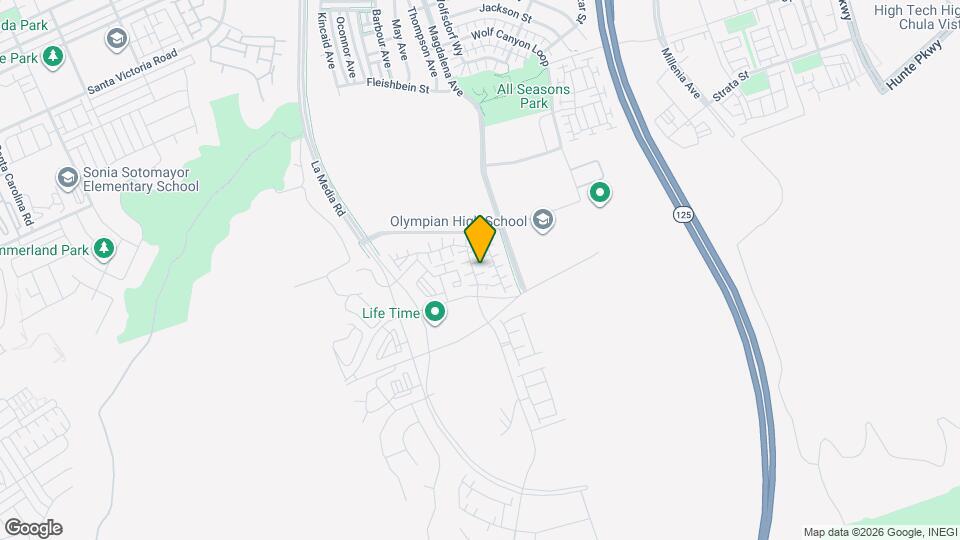 5035 Avenida Lugano Map and Location Details