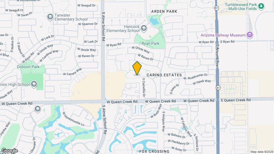 722 W Canary Way Map and Location Details