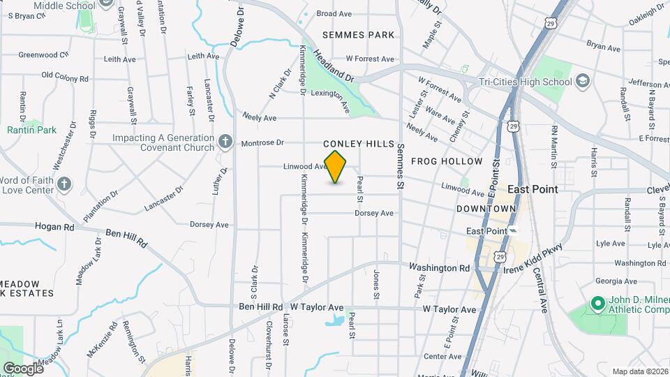 1917 Thompson Ave Map and Location Details