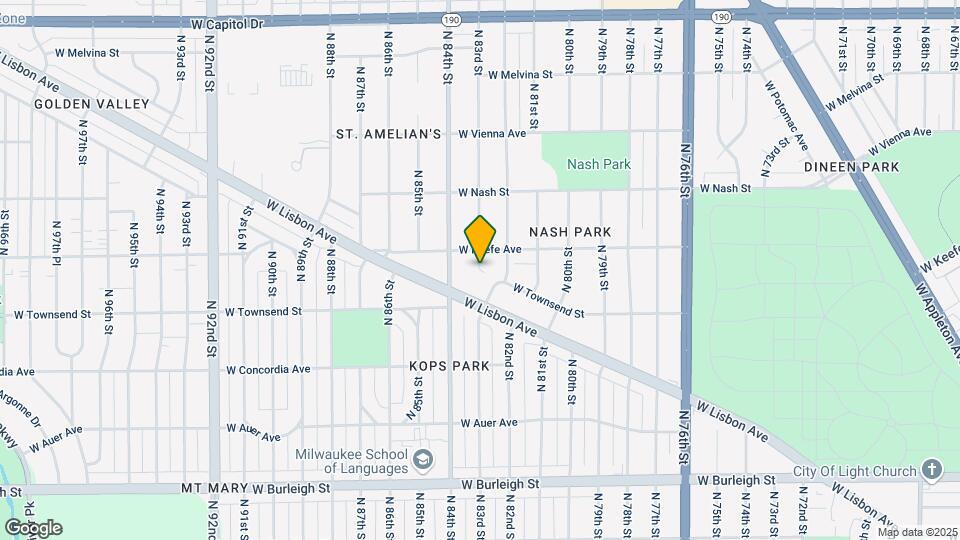 3437 N 83rd St Mapa y Detalles de la Ubicación