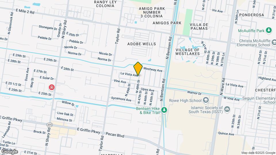 4217 La Vista Ave Map and Location Details