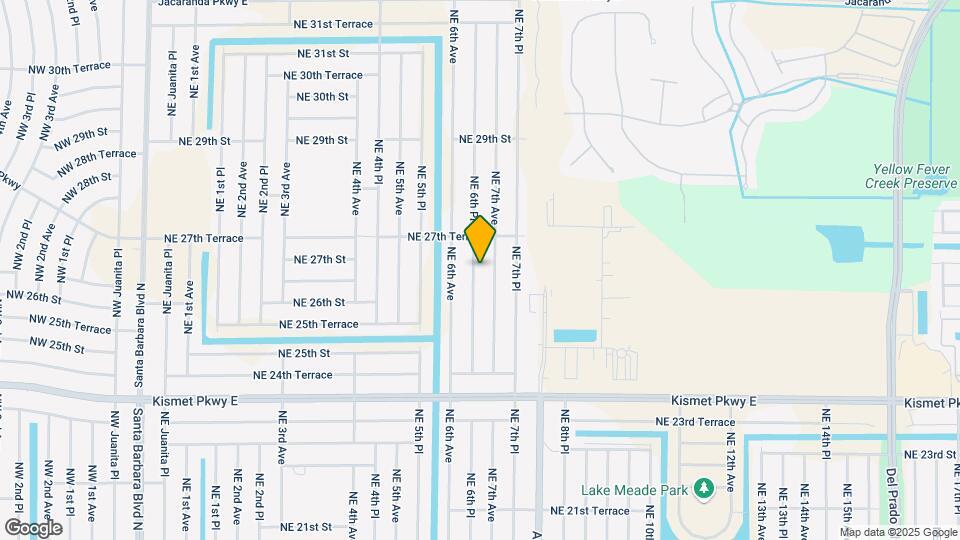 2621 NE 6th Pl Map and Location Details