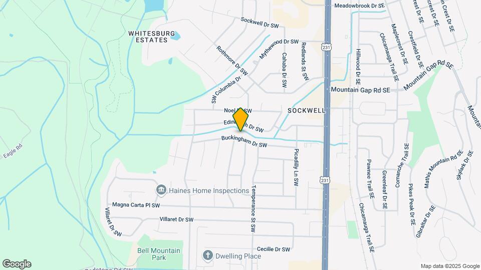 2303 Buckingham Dr SW Mapa y Detalles de la Ubicación