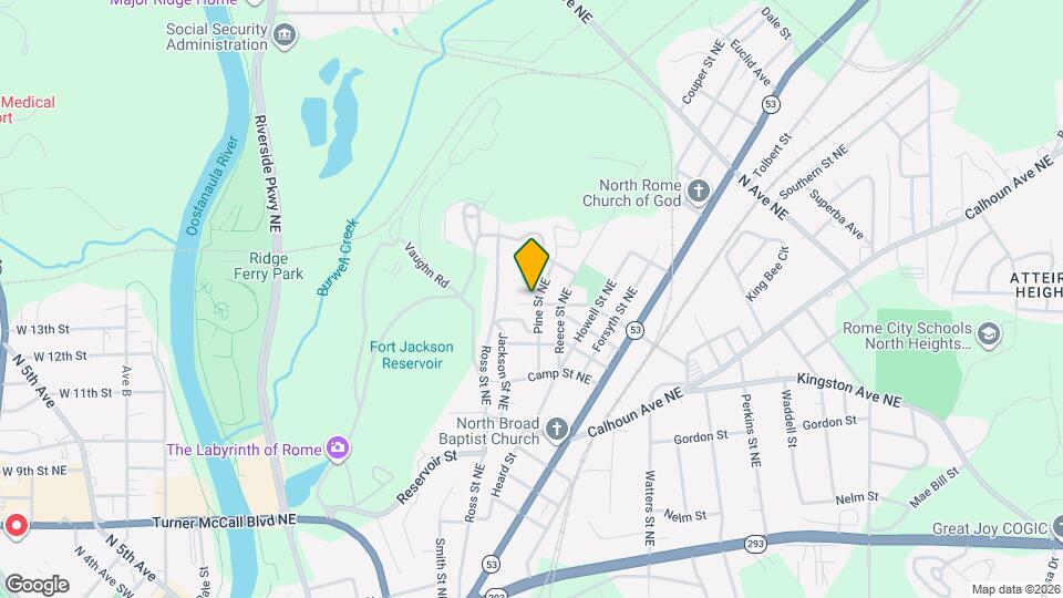 1 Roseway Cir Map and Location Details