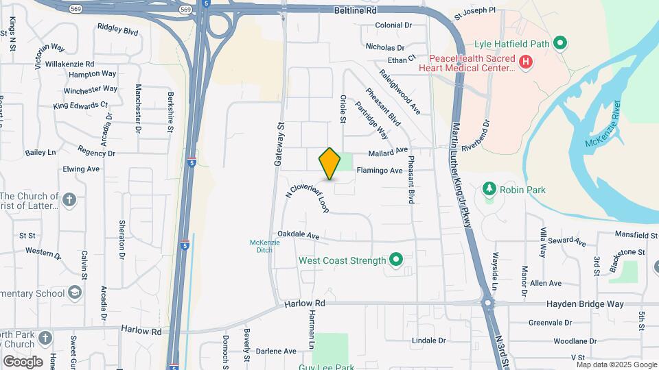 824 N Cloverleaf Loop Map and Location Details