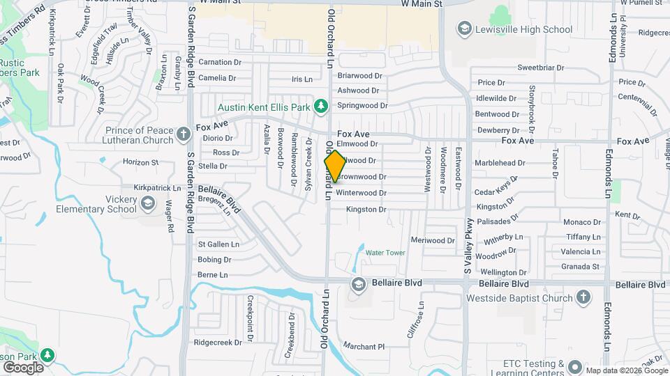 1237 Winterwood Dr Map and Location Details