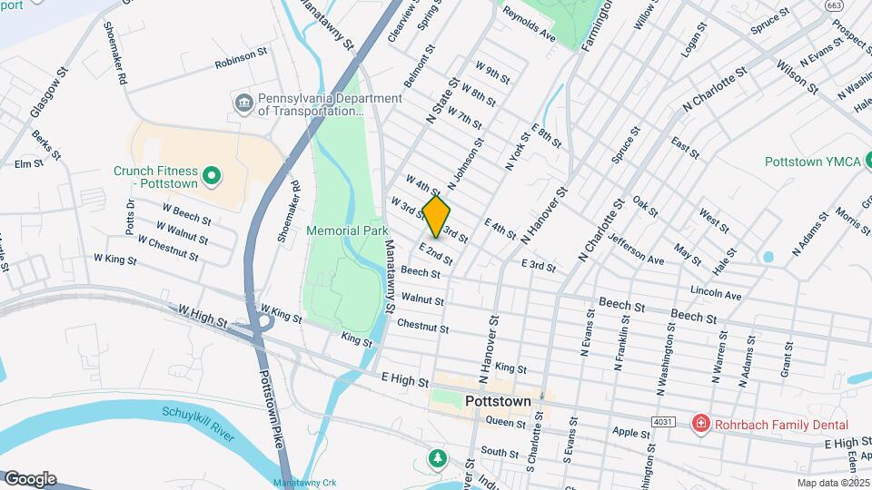 23 E 2nd St Map and Location Details