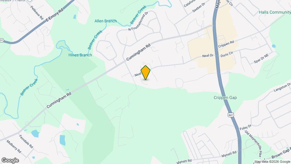 6818 Audrianna Ln Map and Location Details