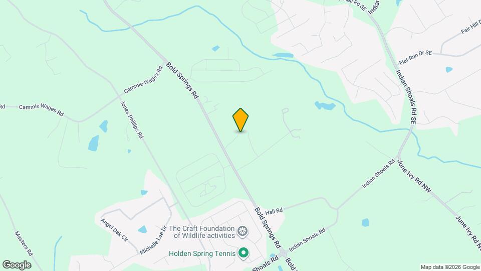 2722 Bold Springs Rd Map and Location Details