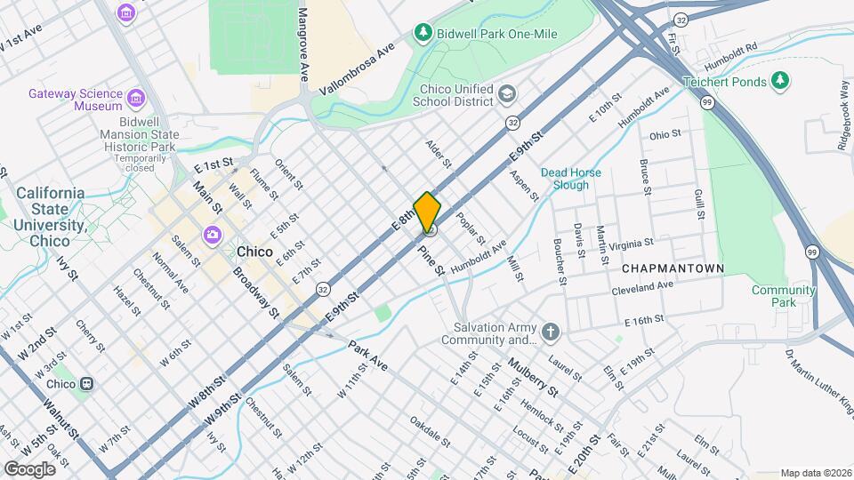 653 E 9th St Mapa y Detalles de la Ubicación