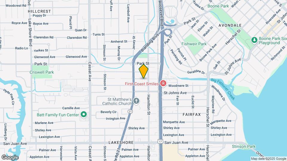 4560 Merrimac Ave Map and Location Details