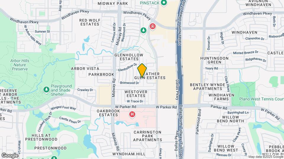 3608 Edgestone Dr Map and Location Details