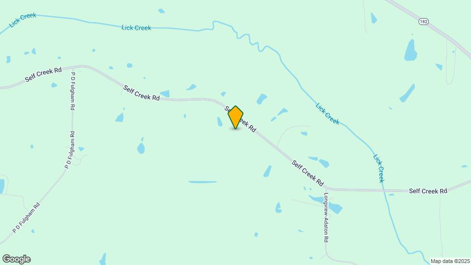 6454 Self Creek Rd Map and Location Details