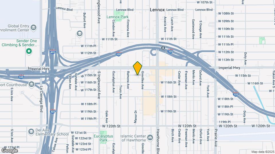 4534 W 115th St Map and Location Details