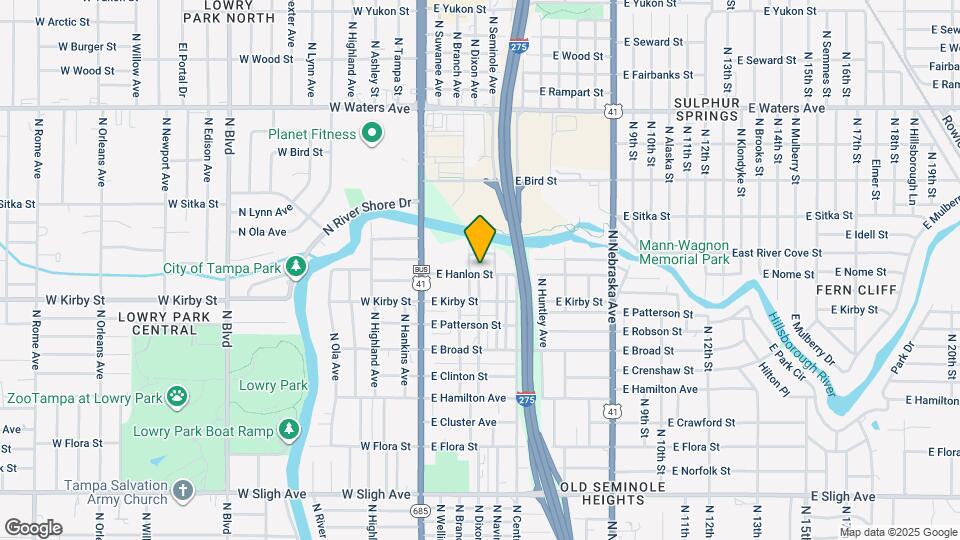 308 E Hanlon St Map and Location Details