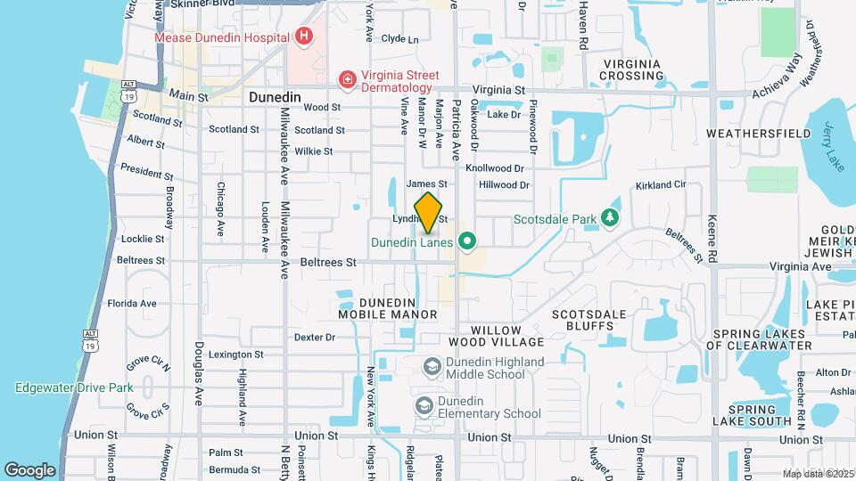 857 Lyndhurst St Map and Location Details