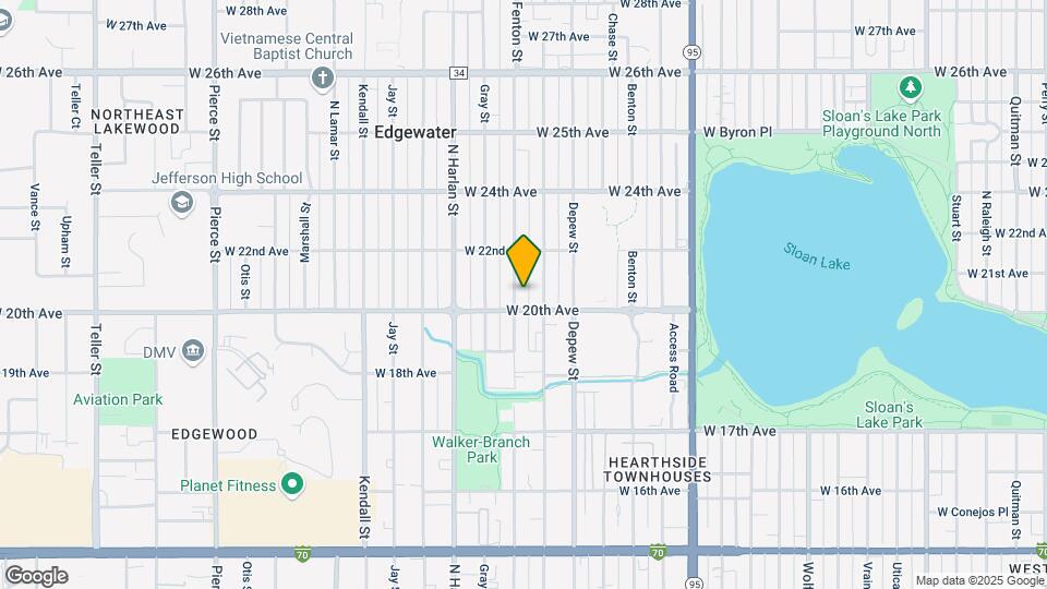 2024 Fenton St Mapa y Detalles de la Ubicación