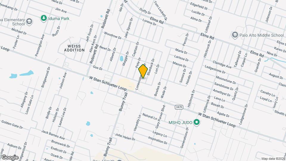 4509 Blueduck Dr Map and Location Details