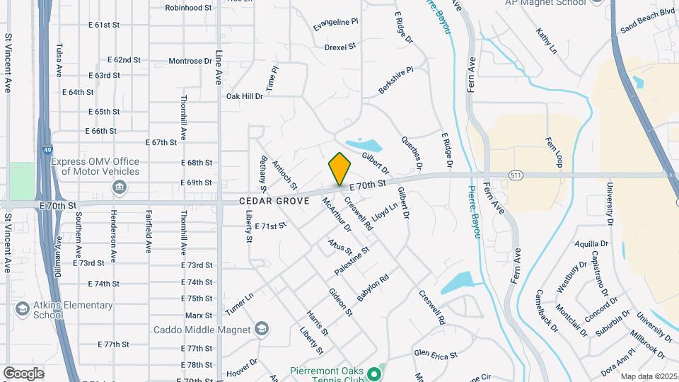 7000 Creswell Rd, Unit 217 Map and Location Details