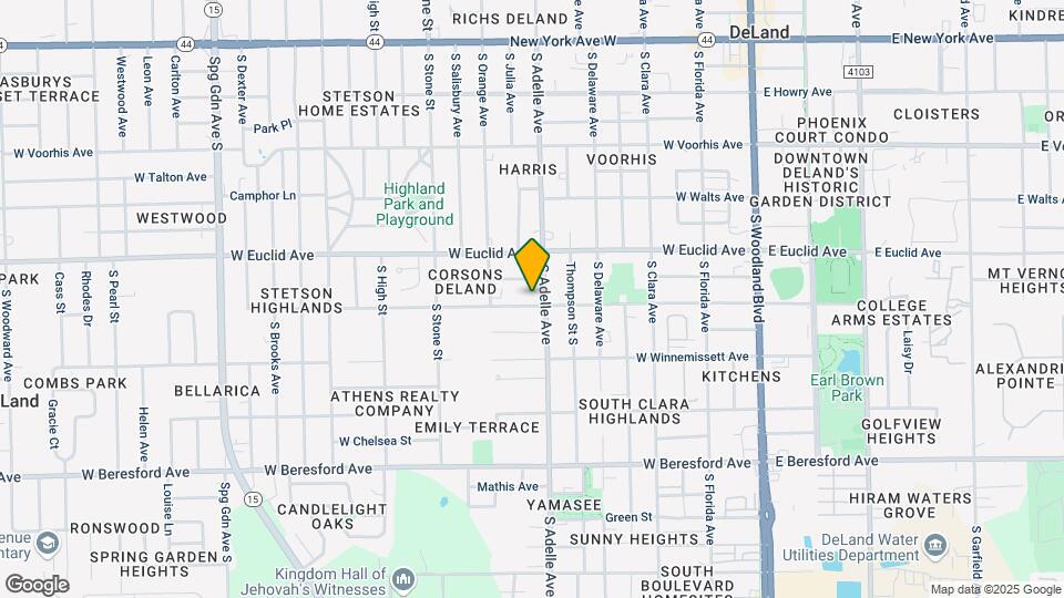 505 W Hubbard Ave Map and Location Details