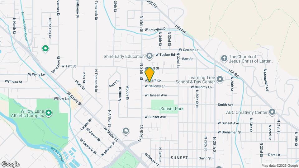 3500 W Bellomy Ln Map and Location Details