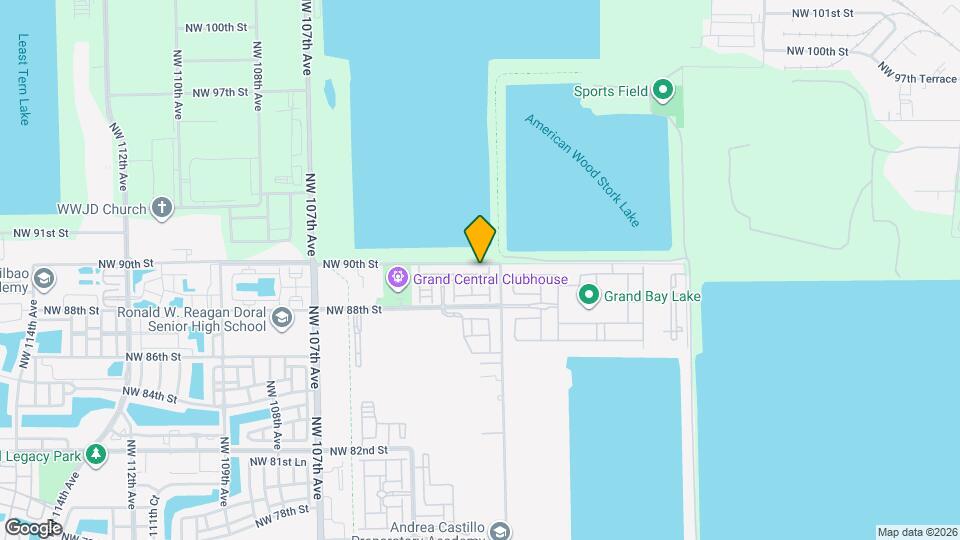 10233 NW 89th Terrace Map and Location Details