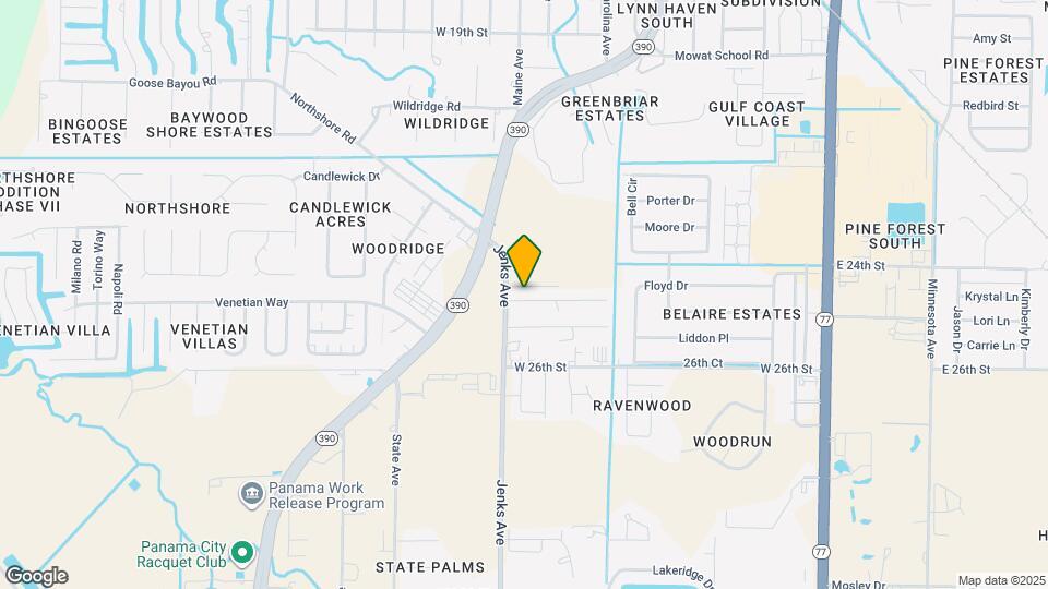 1116 Bradford Cir Map and Location Details