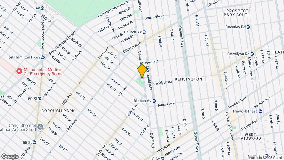 1538 37th St Mapa y Detalles de la Ubicación