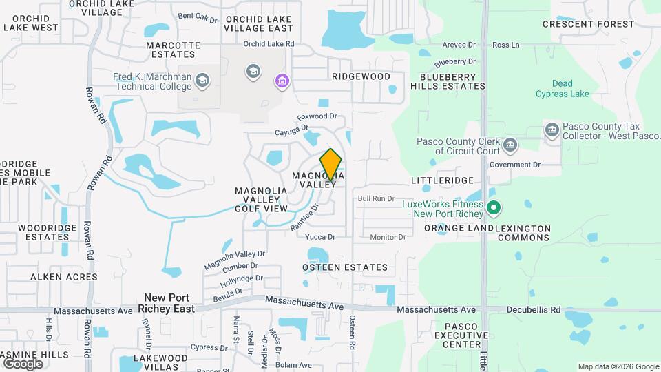 7435 Live Oak Ln Map and Location Details