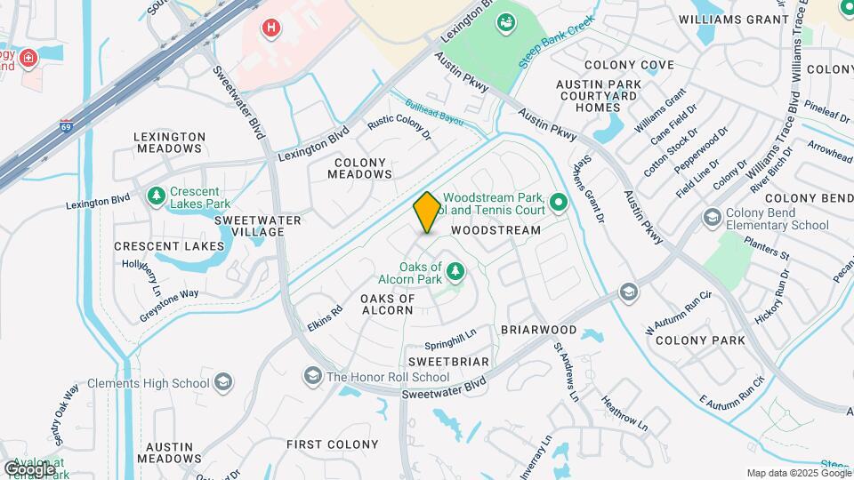 2018 Woodstream Blvd Map and Location Details