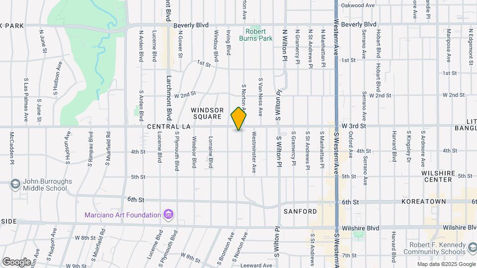 317 S Norton Ave Map and Location Details