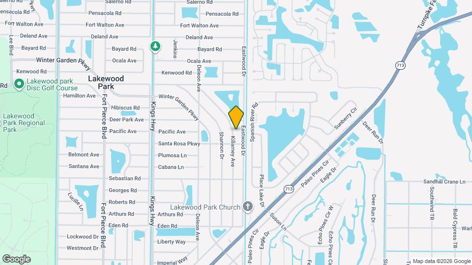 5800 Killarney Ave Map and Location Details