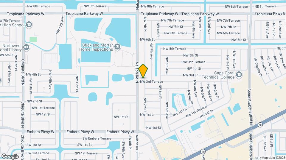 314 NW 7th Pl Map and Location Details