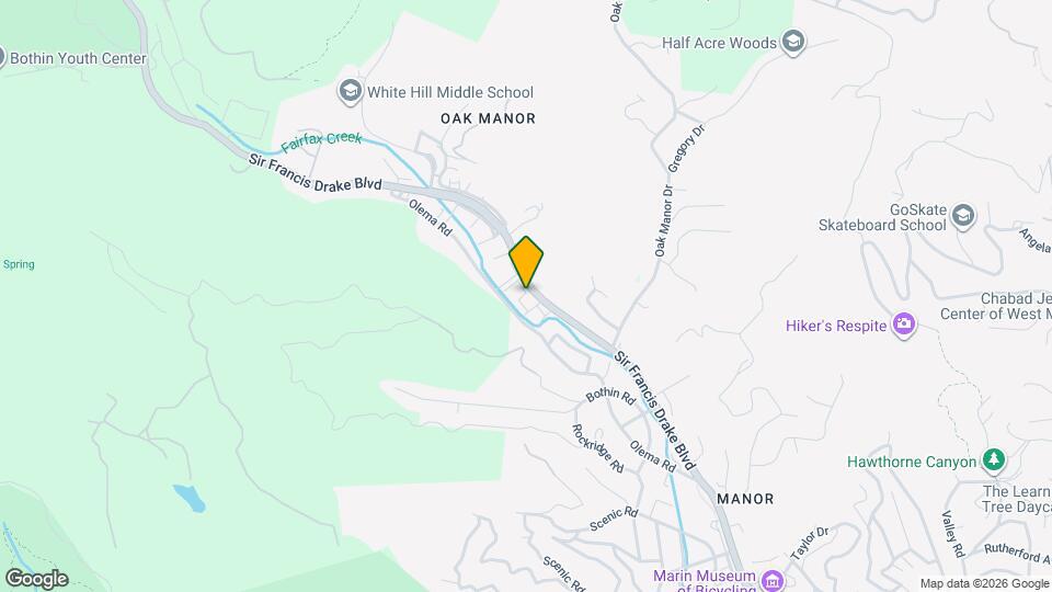 2525 Sir Francis Drake Blvd, Unit Townhome #17 Mapa y Detalles de la Ubicación