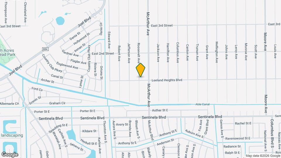 100 Roosevelt Ave Map and Location Details