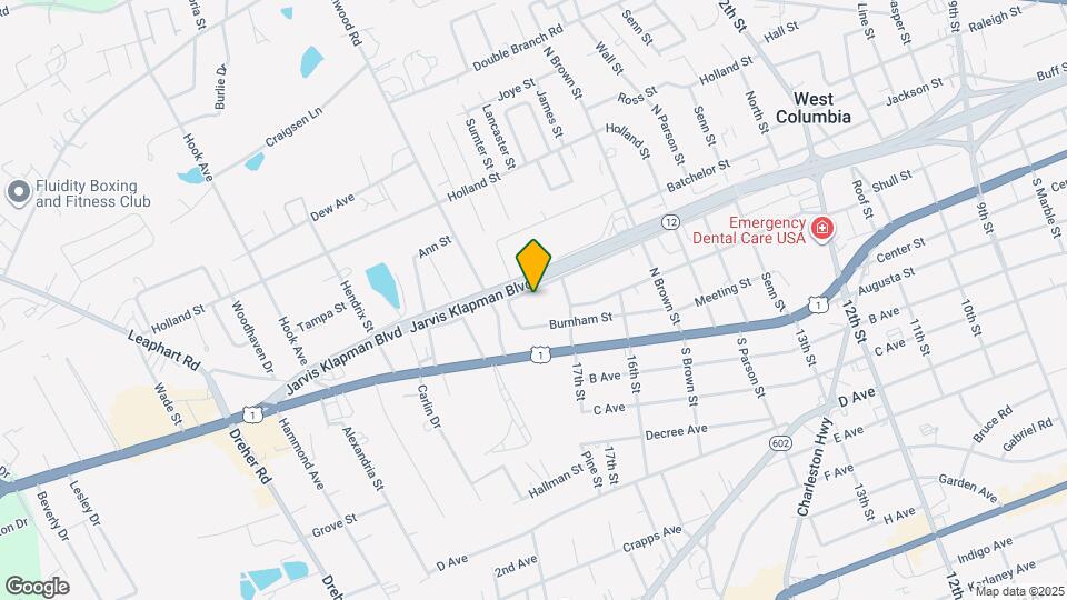 1713 Lacy St Mapa y Detalles de la Ubicación