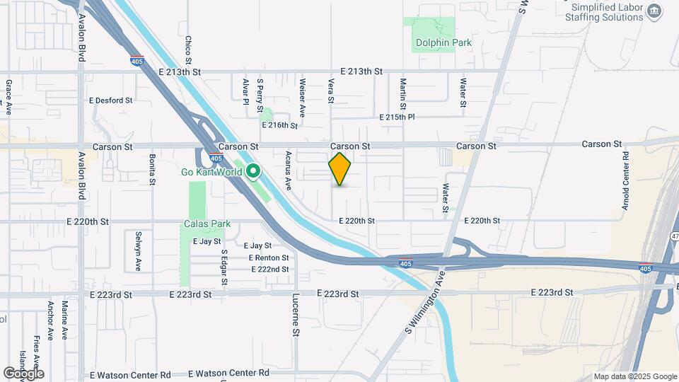 1410 E Abila St Map and Location Details
