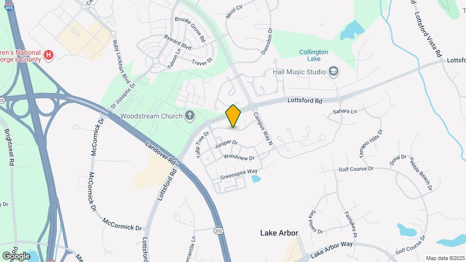 10111 Tulip Tree Dr Map and Location Details