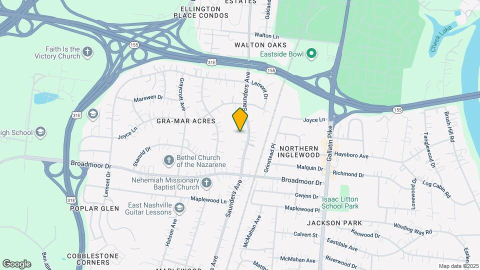 4417 Saunders Ave Map and Location Details