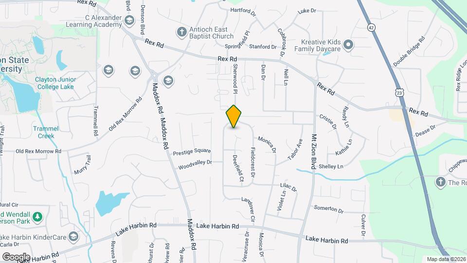 6043 Deerfield Ct Map and Location Details