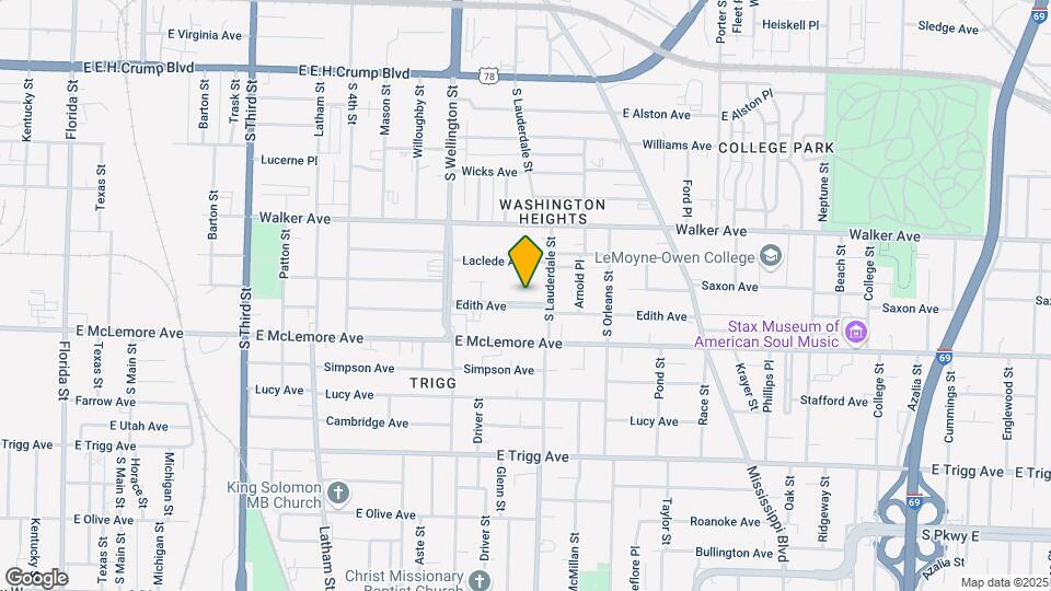 536 Edith Ave Map and Location Details